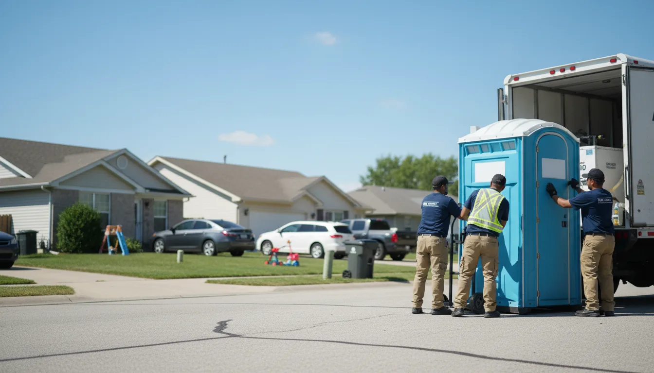 Standard Porta Potty Rentals in Raymond, KS near me